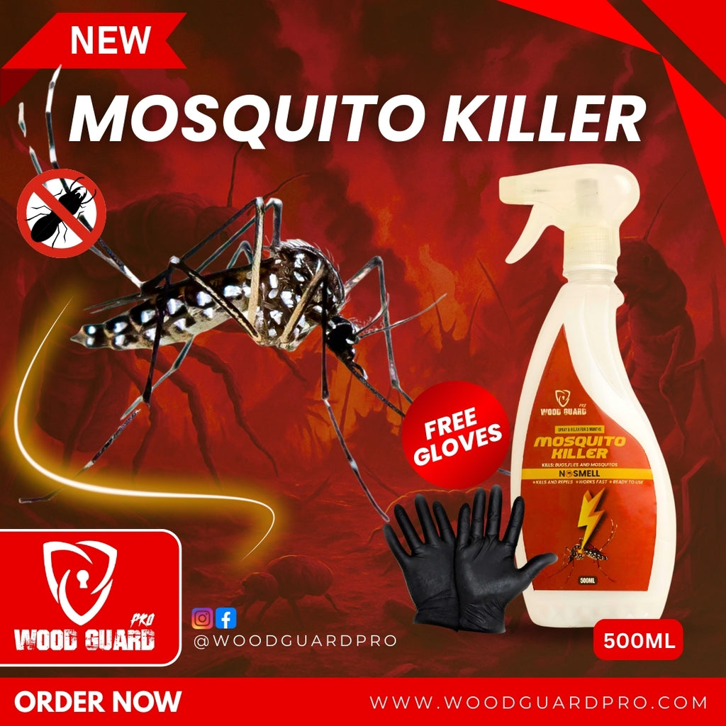 No Smell Mosquito Killer (1 Spray = 3 Months Full Protection)(Free Gloves+Shipping)