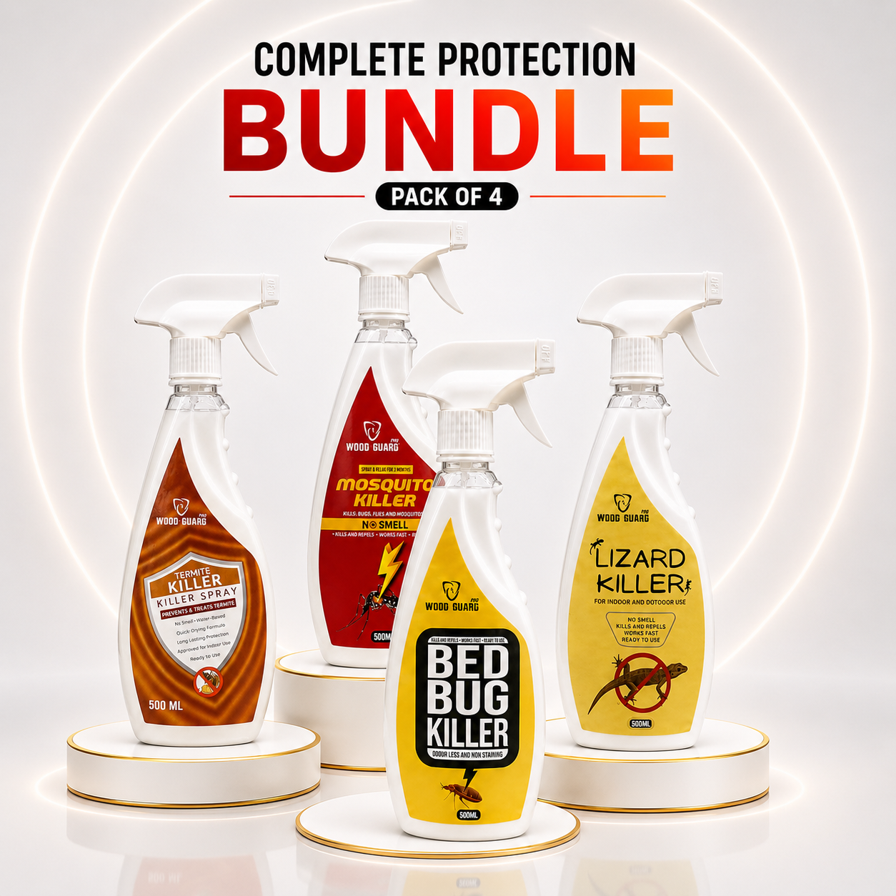 Ultimate Home Shield Bundle – Pack of 4
